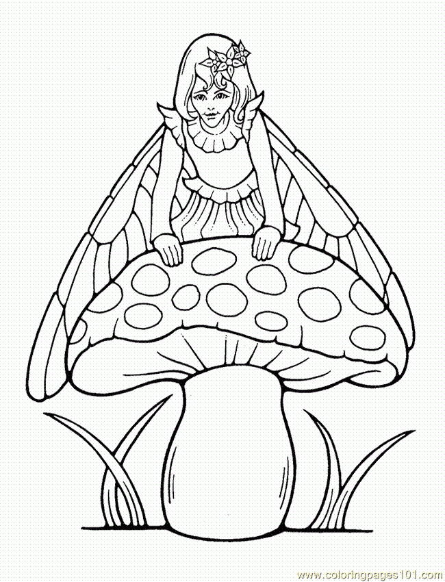 Fairy To Print - Coloring Pages for Kids and for Adults