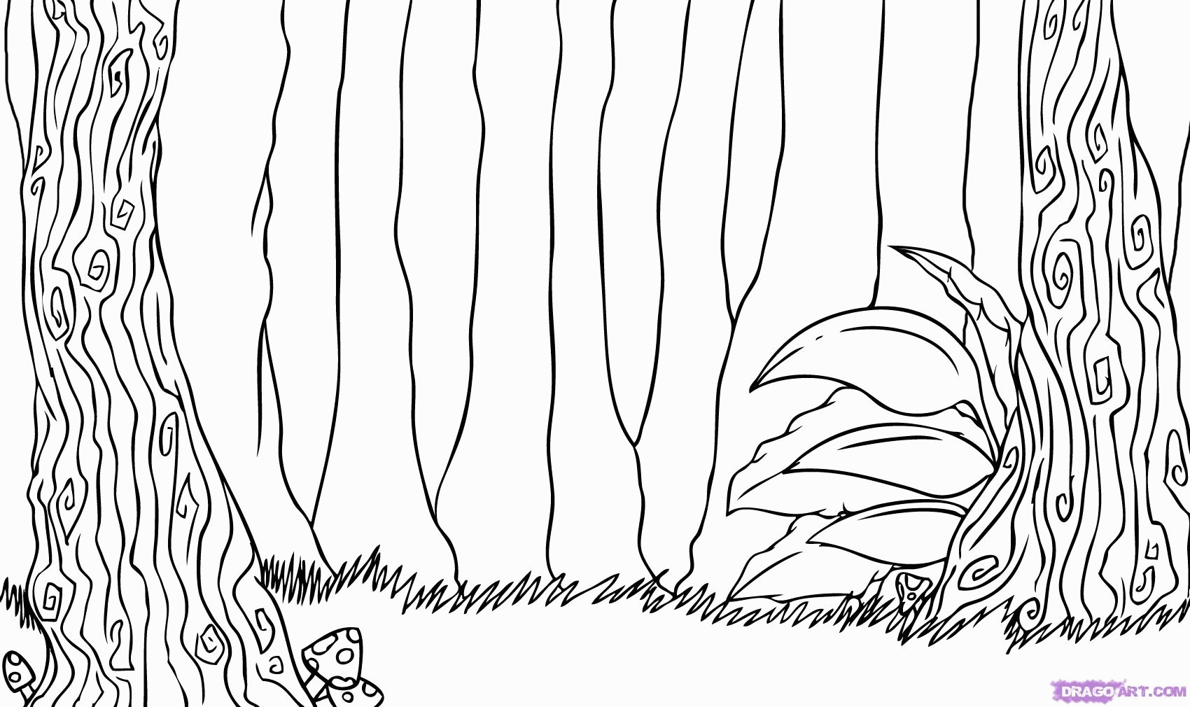 Download Jungle Printable Coloring Pages - Coloring Home