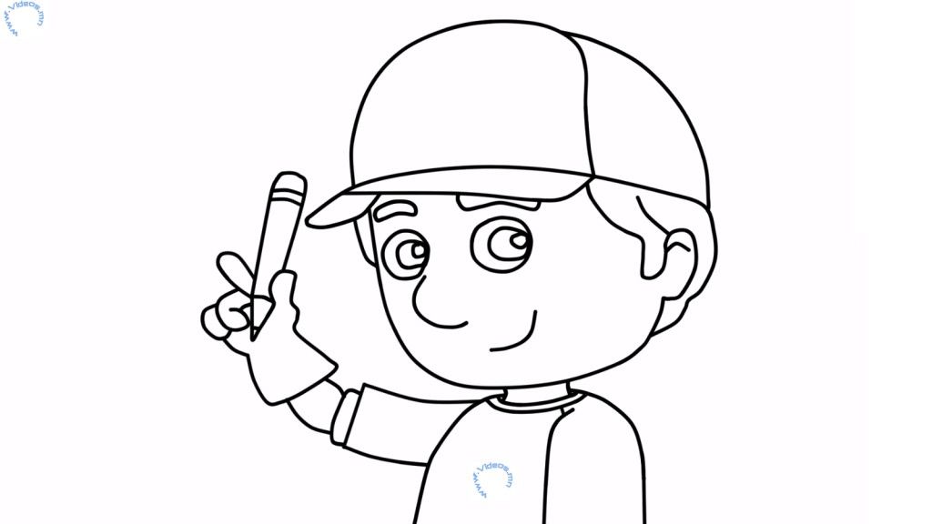How to draw Manny from Handy Manny | Videos.