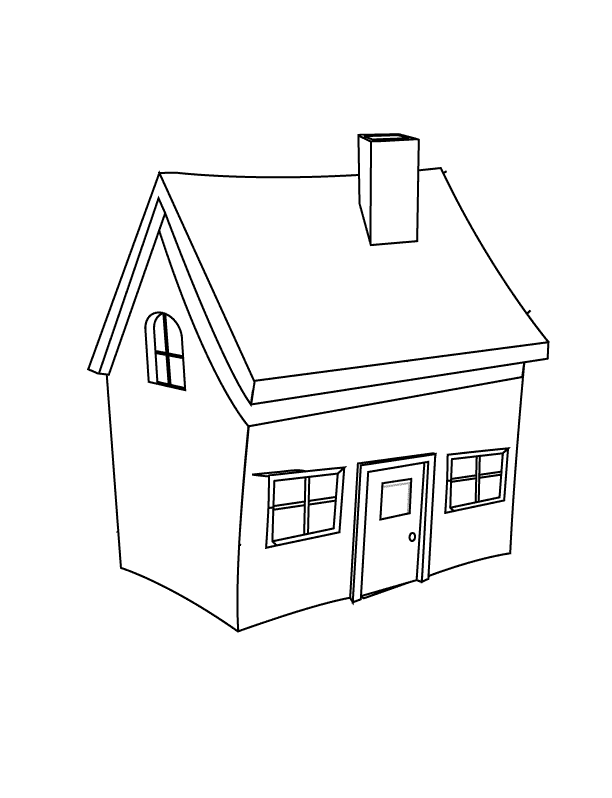 Coloring Pages Index Houses Index Print