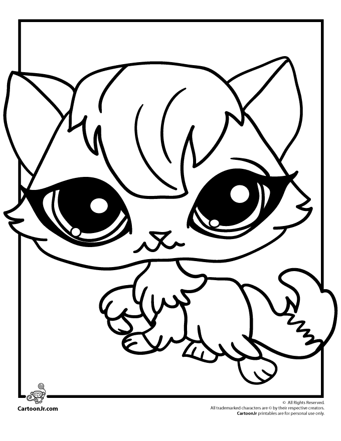 Pet Shop Coloring Pages Free - Free Printable Coloring Pages 