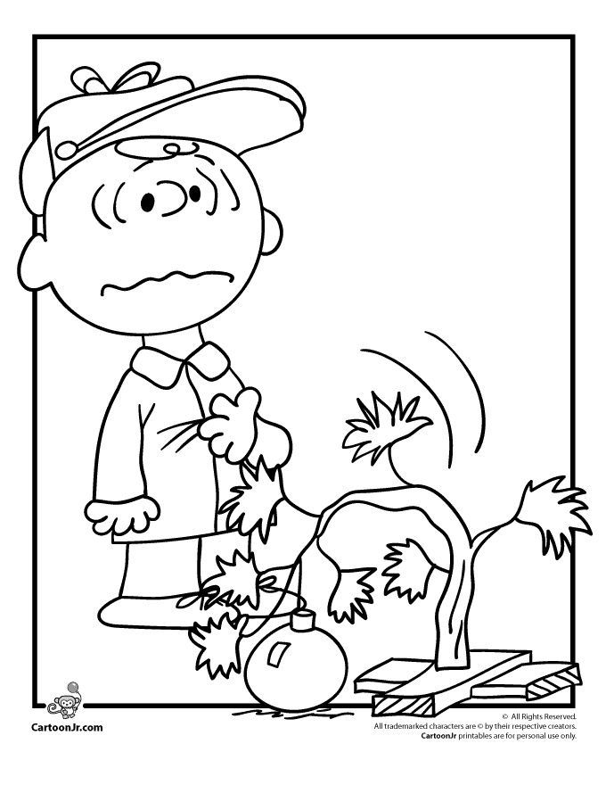 peanuts christmas coloring pages  coloring home