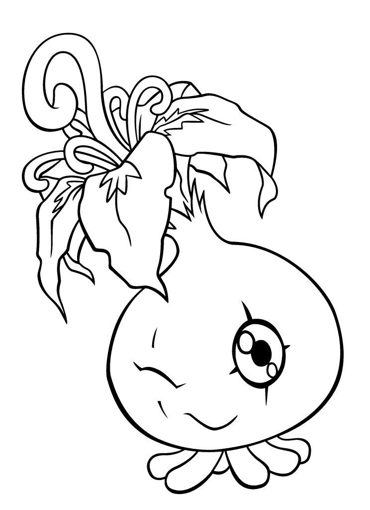 Digimon Coloring Pages for Kids- Printable Coloring Book Pages