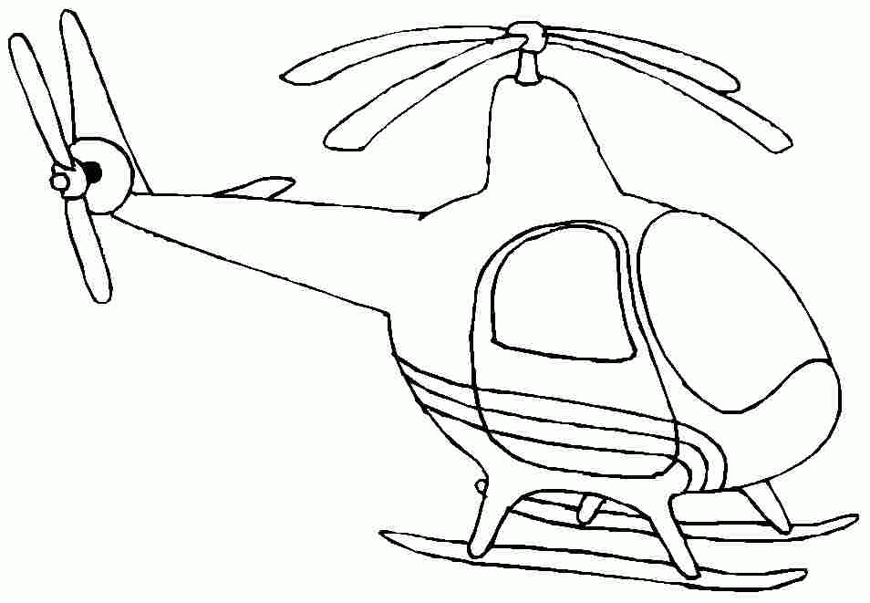 helicopter activities Colouring Pages (page 2)