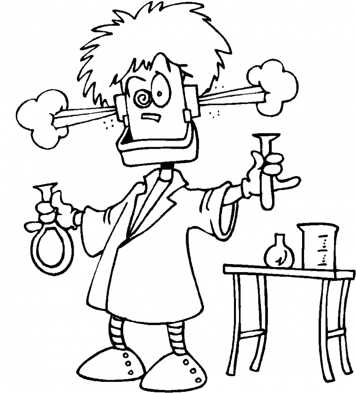 Science Coloring Page Kids | 99coloring.com
