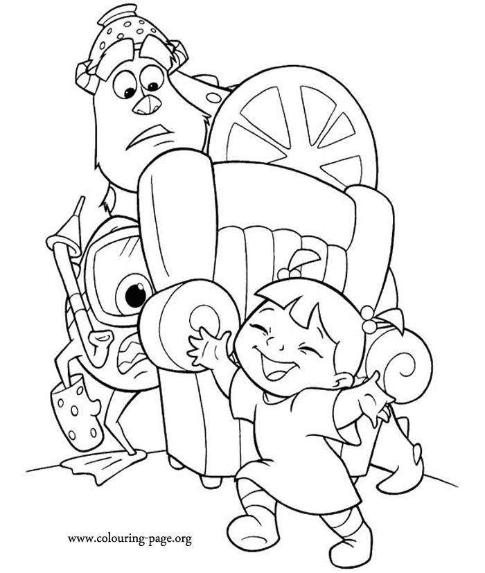 Monster Inc Coloring Pages | Coloring Pages