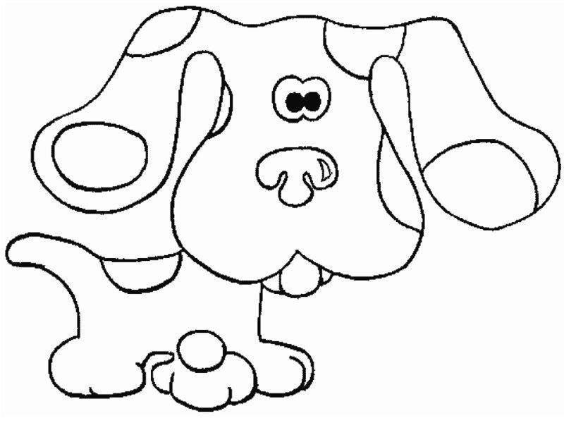 Blues Clues Coloring Pages Beautiful For Kids - Coloring pages