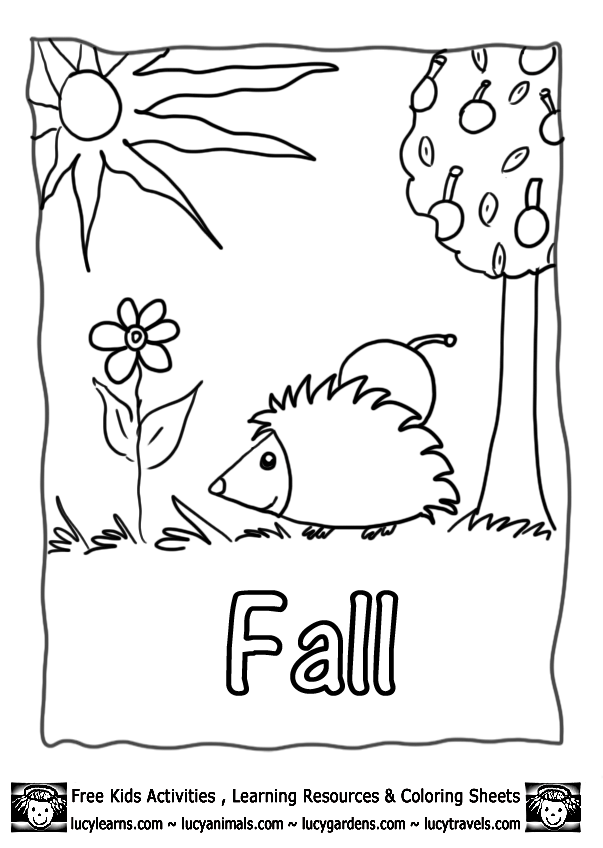 Free Fall Coloring Pages,Lucy's Printable Fall Coloring Pages ...