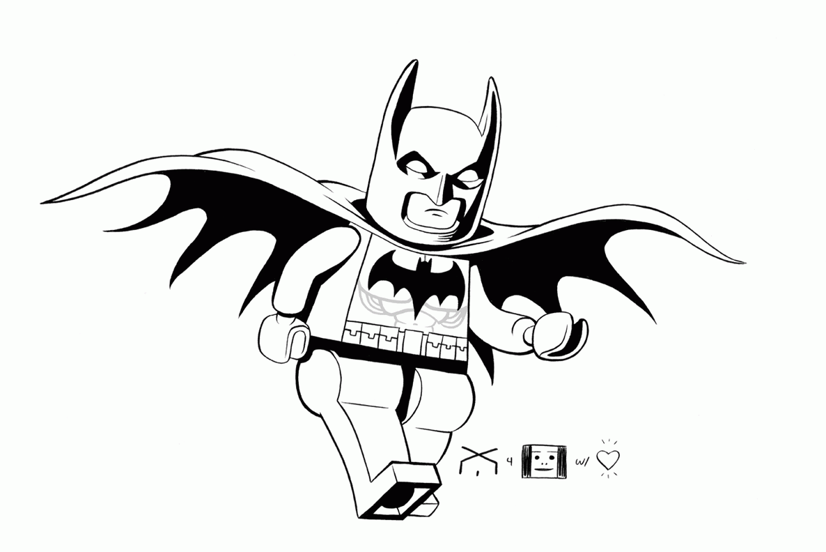 Download Free Printable Lego Batman Coloring Pages - Coloring Home