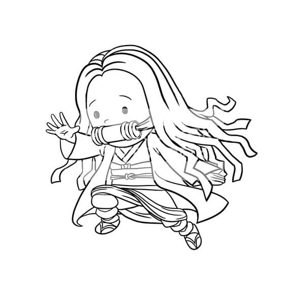 Nezuko Coloring Pages | 65 Picrures Free Printable