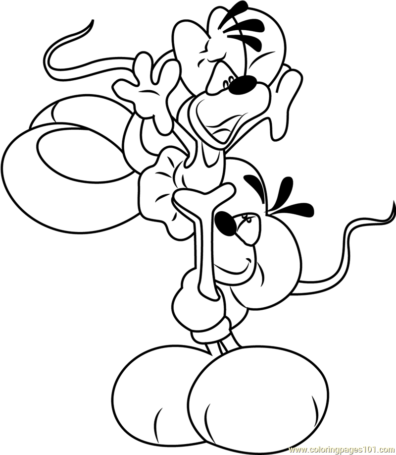 Diddlina and Diddl Coloring Page - Free Diddlina Coloring Pages ...