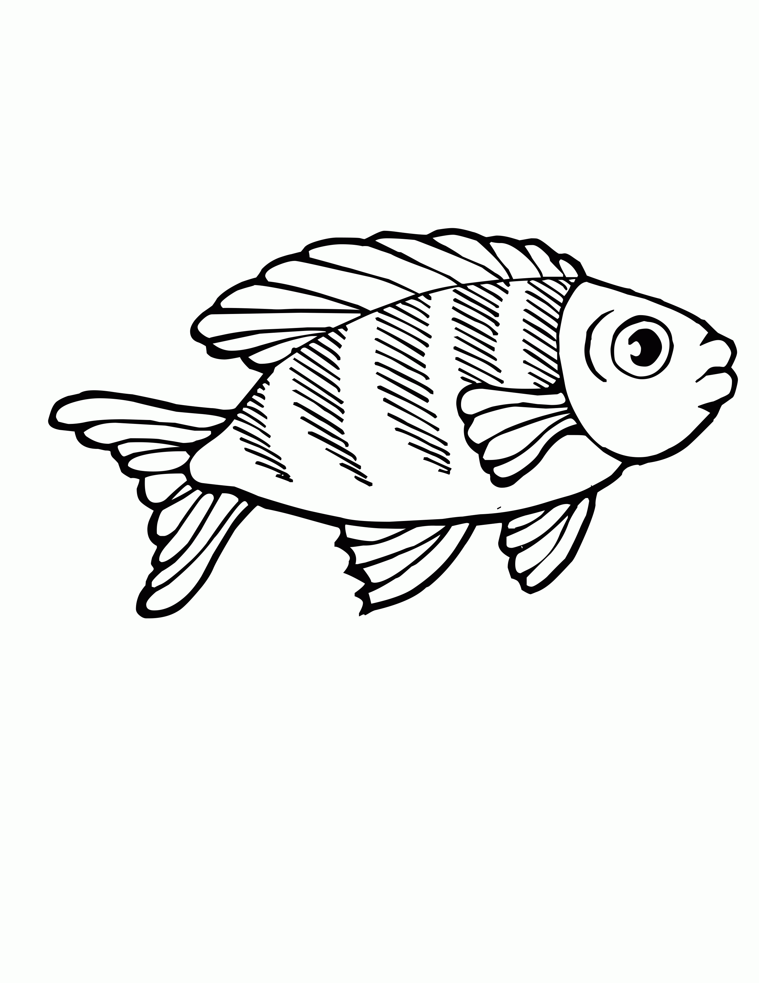Sea Fish Coloring Pages - Coloring Home