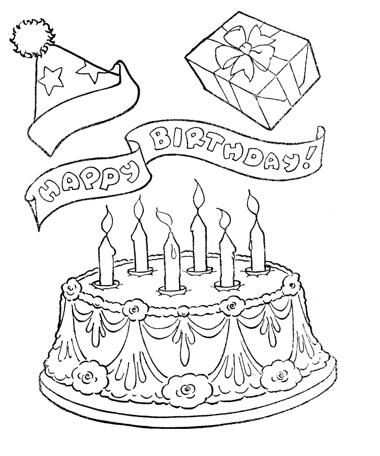 Birthday | Coloring - Part 9