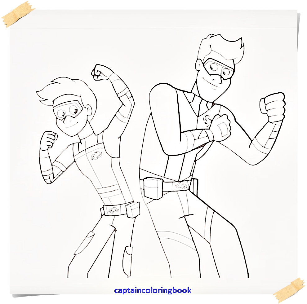Henry Danger Coloring Pages - Coloring Home