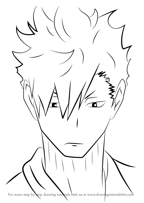 Step By Step How To Draw Kuroo Tetsurou From Haikyuu!! :   In 2020 | Anime Character Drawing, Anime Drawings  Sketches, Easy Drawings Sketches - Coloring Home