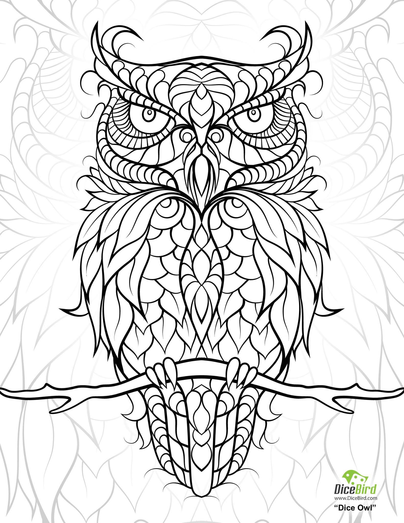 Coloring book ~ Coloring Book Of Owls Secret Garden Finished Pages ...