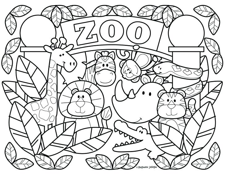 Medium Coloring Pages Mandala Printable Zoo Animal – socialreview