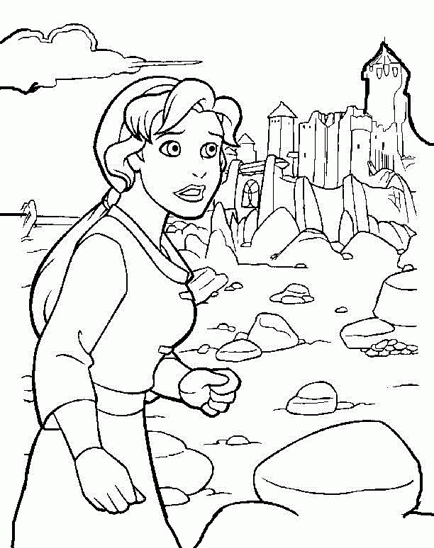 Quest For Camelot Coloring Page