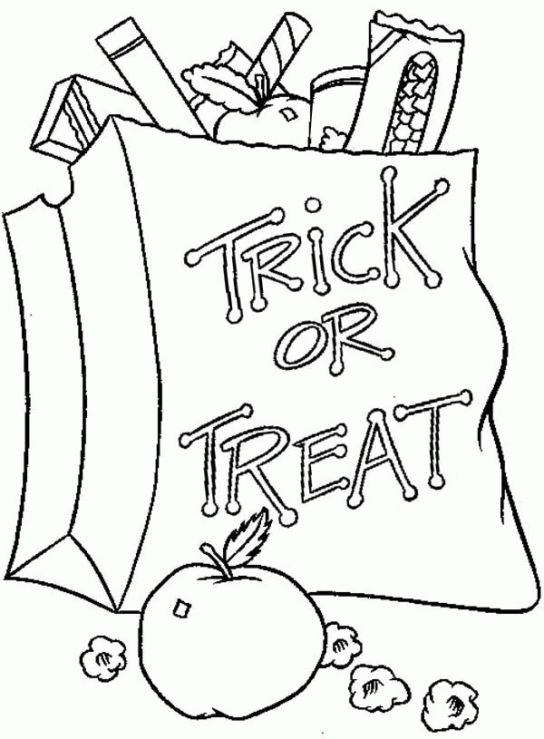 Halloween Candy - Coloring Pages For Kids And For Adults - Coloring Home