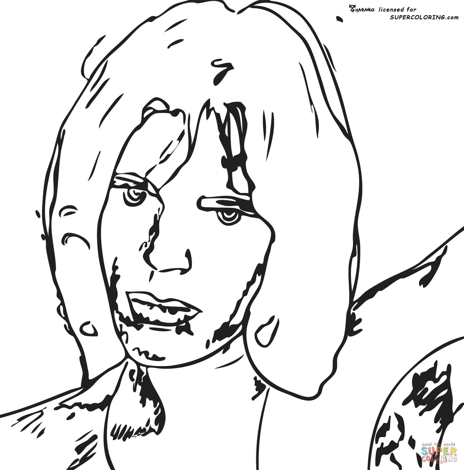Andy Warhol Coloring Pages Free Coloring Home