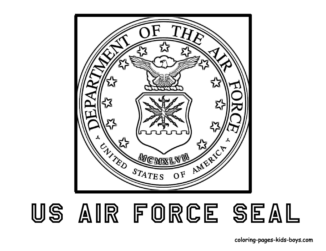 8 Pics of Air Force Wings Coloring Pages - Us Air Force Pilot ...
