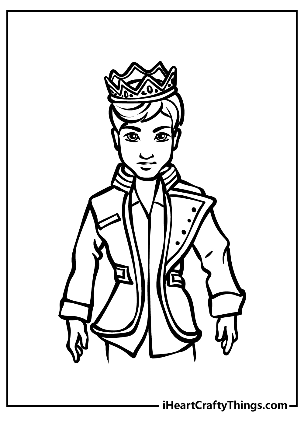 Printable Descendants Coloring Pages (Updated 2022)