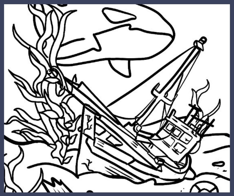 Colouring Pages | The Maritime Museum of British Columbia