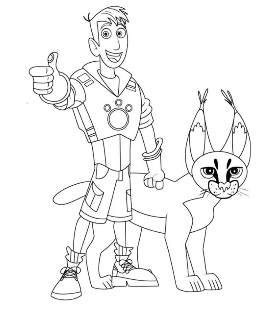 Wild Kratts Coloring Pages - Free ...