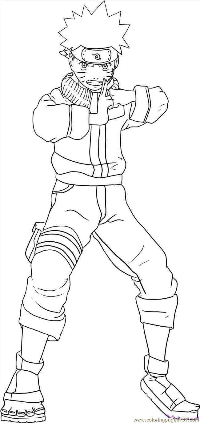 Naruto Coloring Pages Pdf   Coloring Home