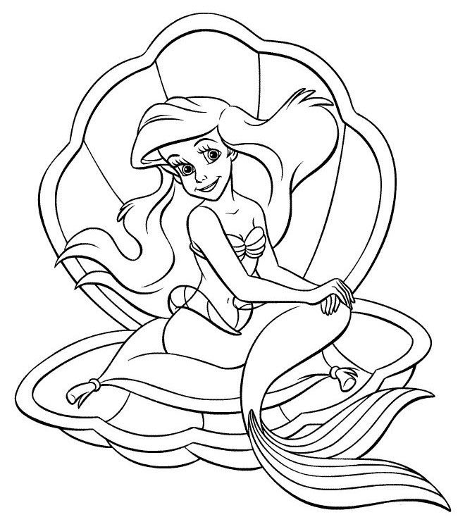 Clam Coloring Page - Bmo Show