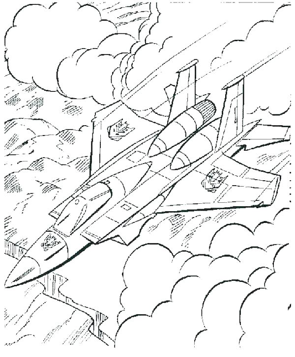 Air Force Coloring Pages at GetDrawings | Free download