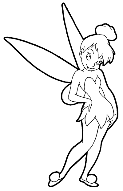 How to Draw Tinkerbell Step by Step with Easy Drawing Lesson - How ...