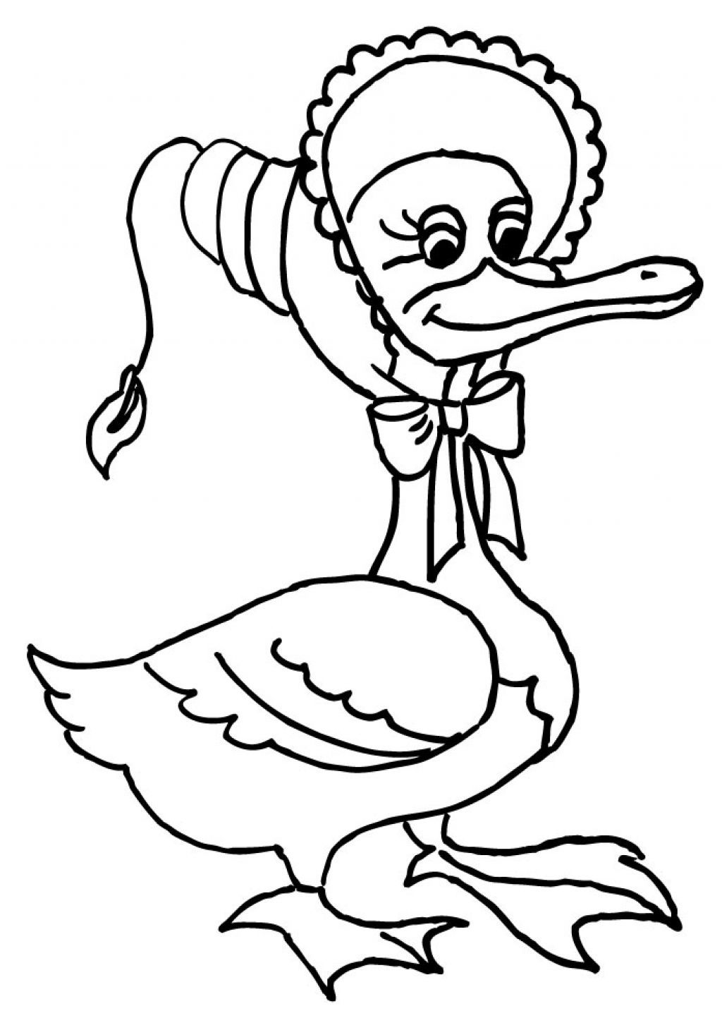 Mother Goose - Coloring Pages for Kids and for Adults
