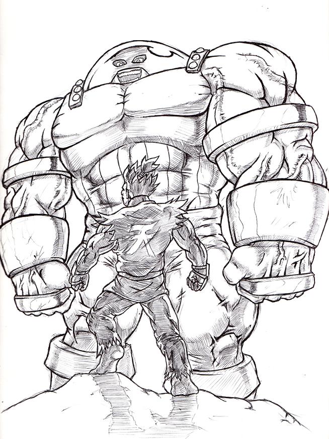 colossal juggernaut coloring pages  coloring home