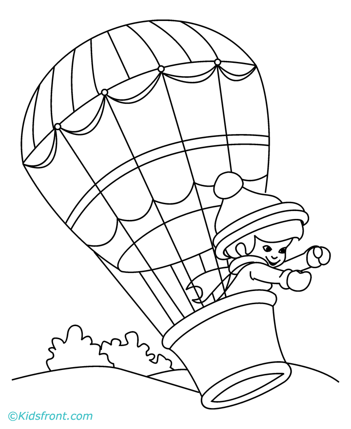 21 Balloons Coloring Pages - Coloring Pages For All Ages