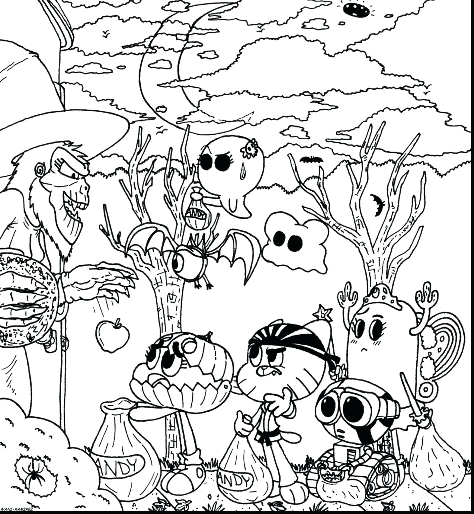 Coloring Picture : Winsome Inspiration Gumball Pages Nice ...