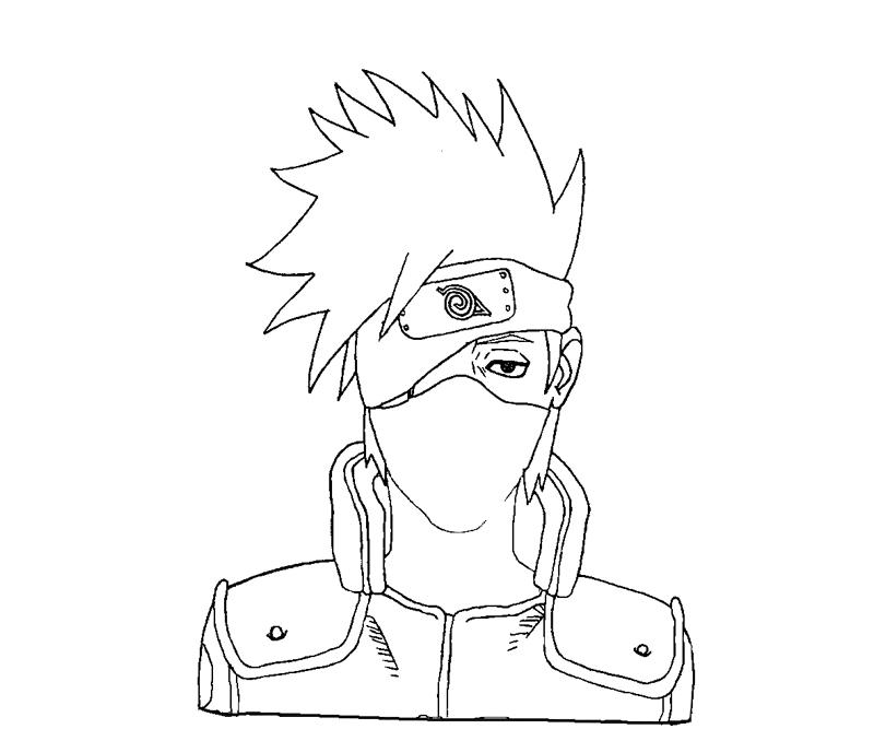 Kakashi Coloring Pages - Coloring Home