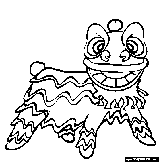 Chinese New Year Coloring Pages | Page 1