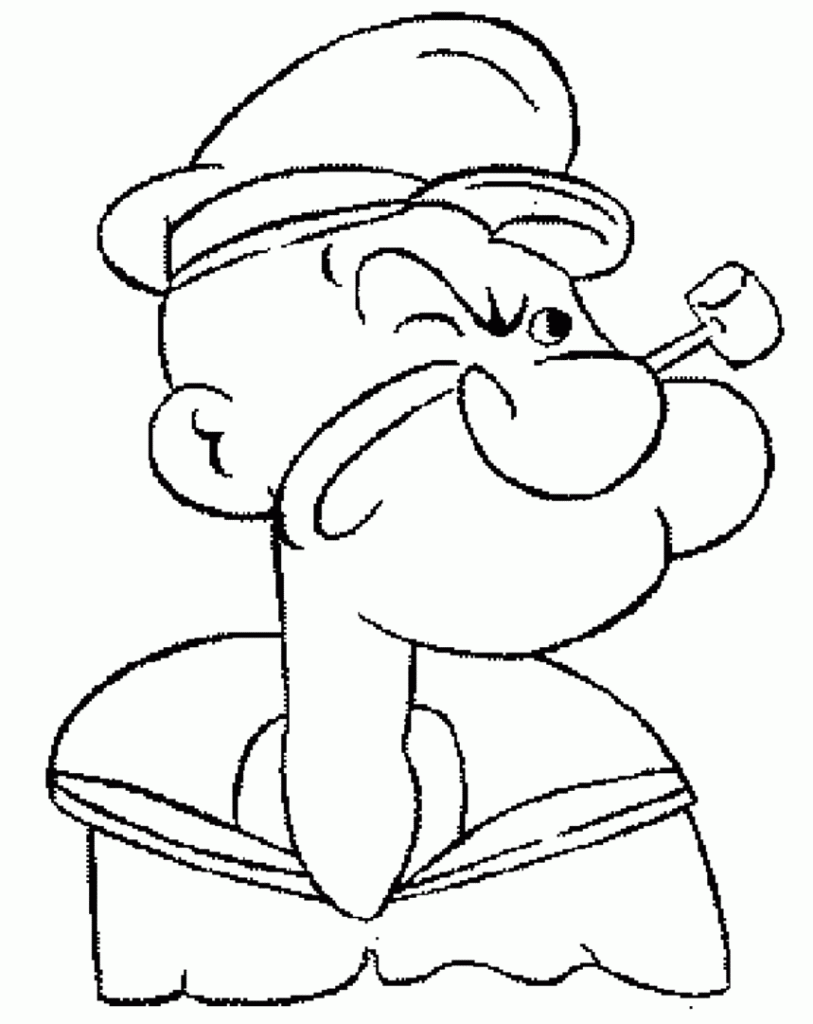 Popeye Coloring Pages Â» Coloring Pages