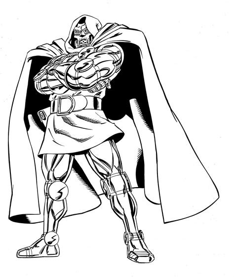 Doctor Doom Marvel Colouring Pages - Free Colouring Pages