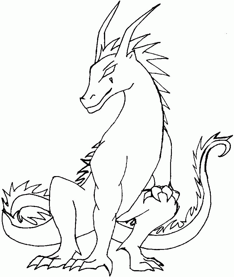 Free Fire Dragon Coloring Pages, Download Free Clip Art, Free Clip ...