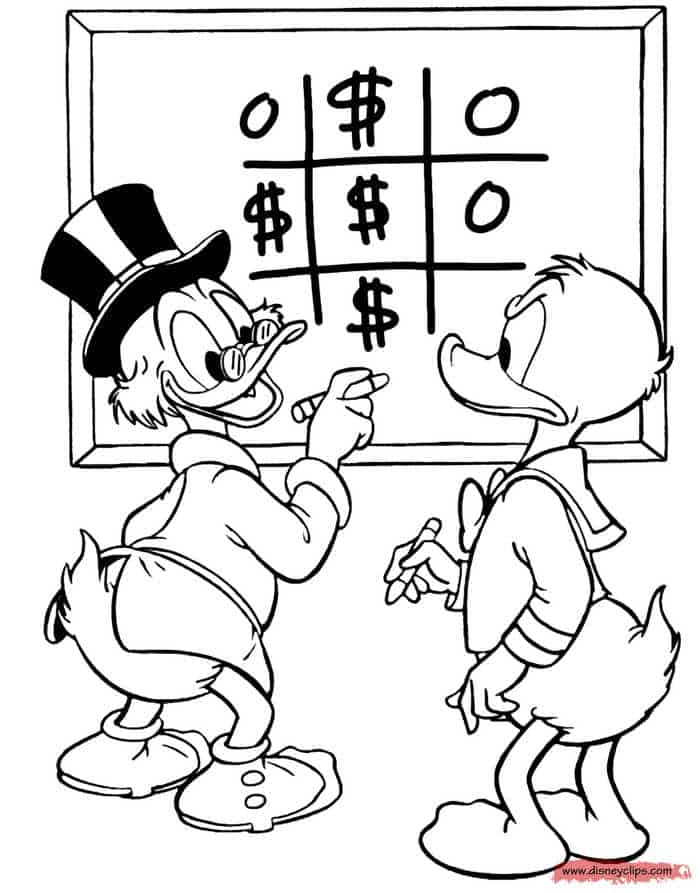 Printable Ducktales Coloring Pages