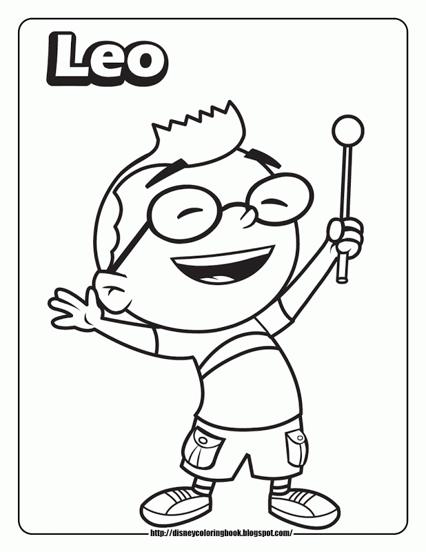 Disney Little Einsteins Coloring Pages |