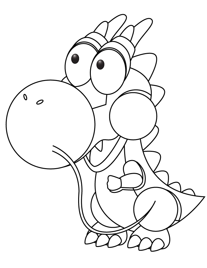 cute dragons Colouring Pages (page 2)