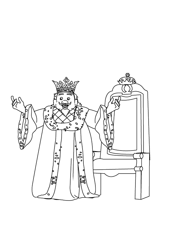 King Jehoshapat Colouring Pages (page 2)