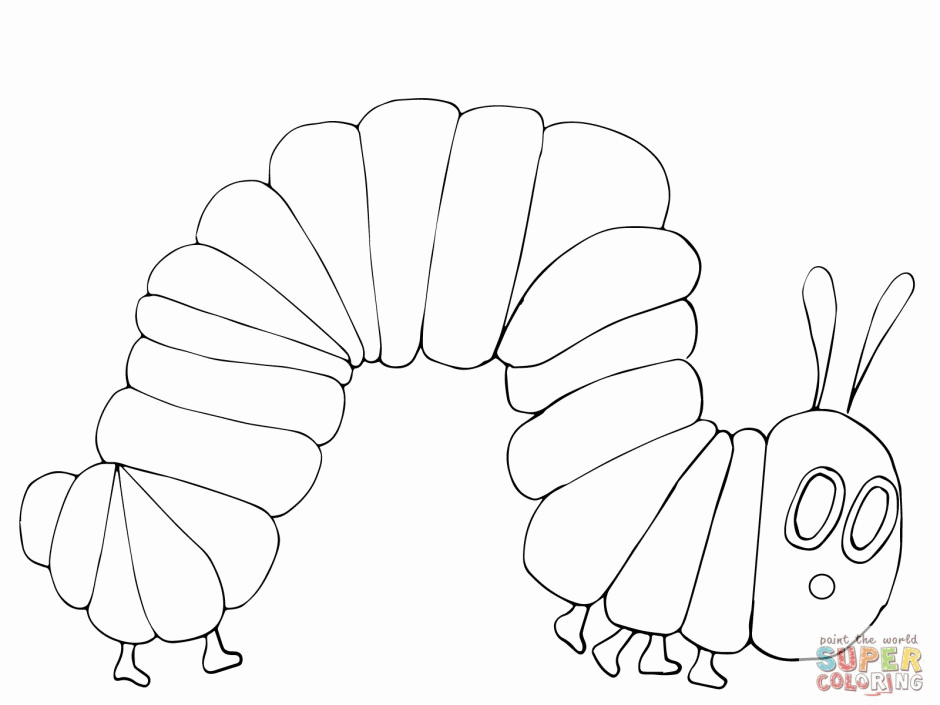 Caterpillar Coloring Pages And Book UniqueColoringPages 126427 