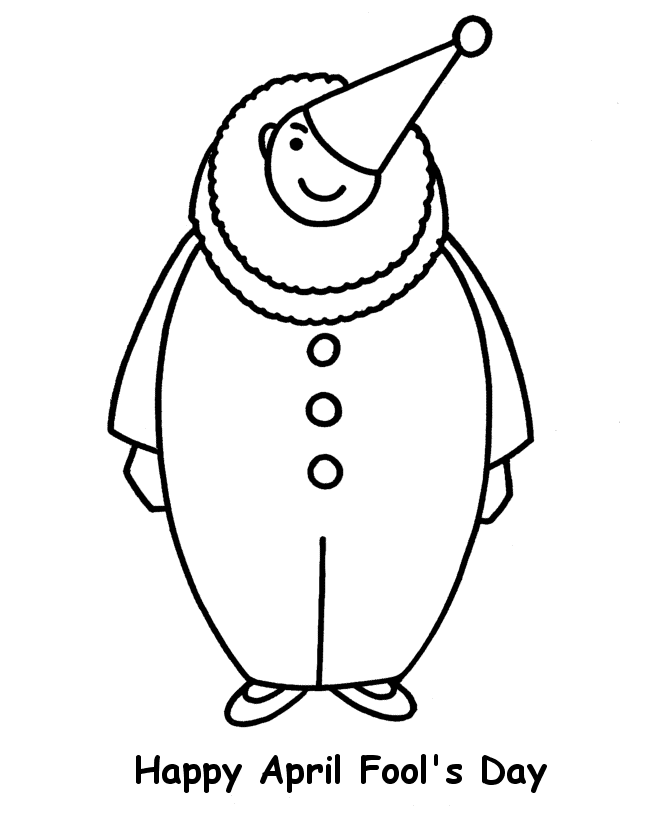 Clown and Kids Coloring Pages - Cartoon Coloring Pages : iKids 