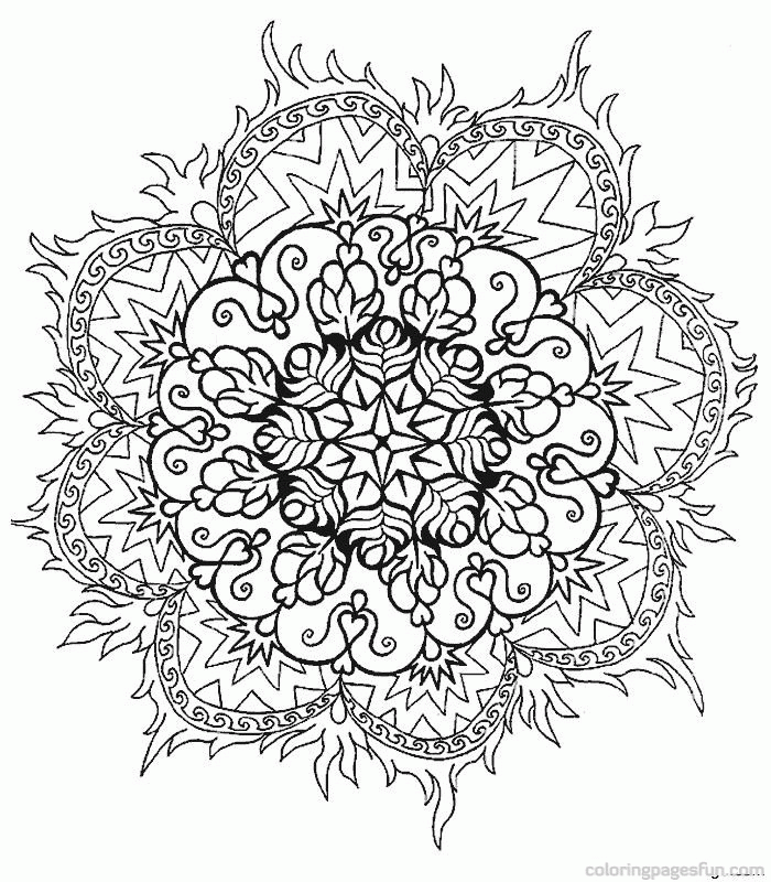 Mandala Coloring pages | FREE coloring pages | #38 Free Printable 