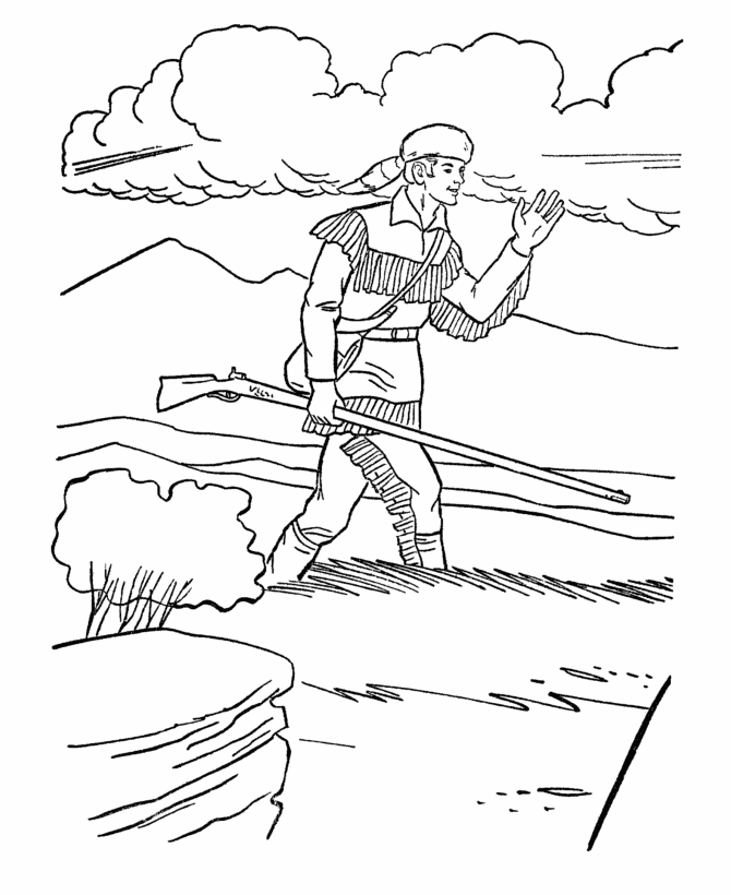 Summer Camp Coloring Pages - Coloring Home