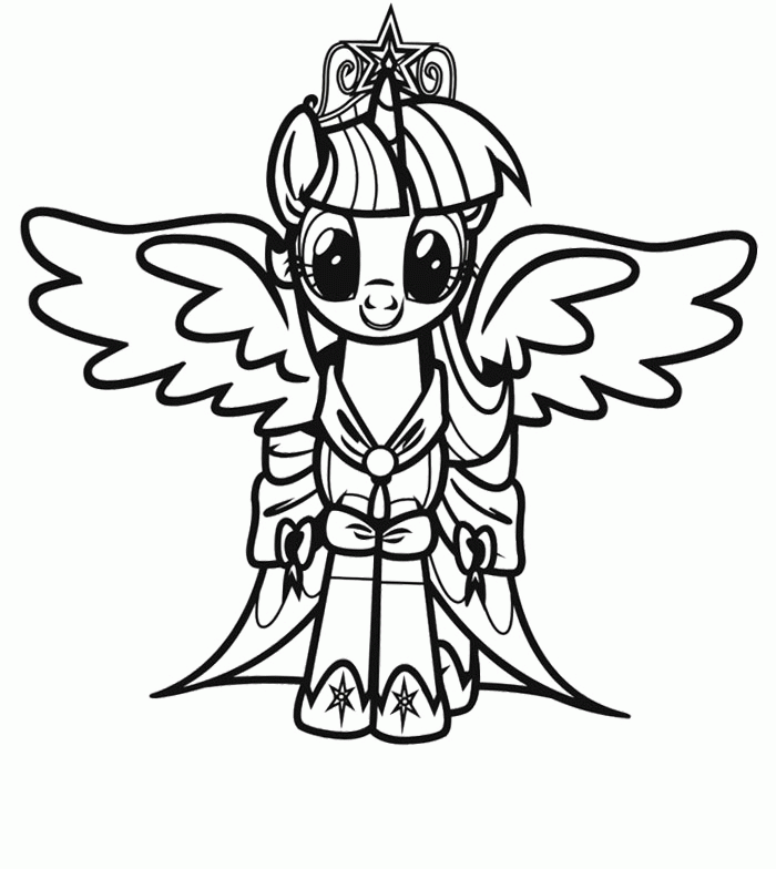 Coloring Pages Of My Little Pony | Coloring Pages